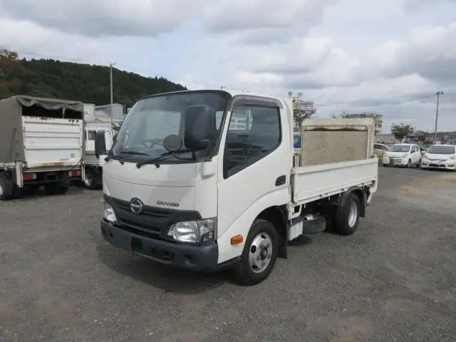 日野 デュトロ 小型 平ボディ パワーゲート TKG-XZC605M の中古トラック【車両No.199083】