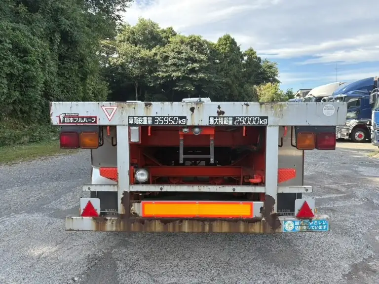 フルハーフ 国産車その他 トレーラー/その他 トレーラー 3軸 DFPVX338Bの中古トラック画像6