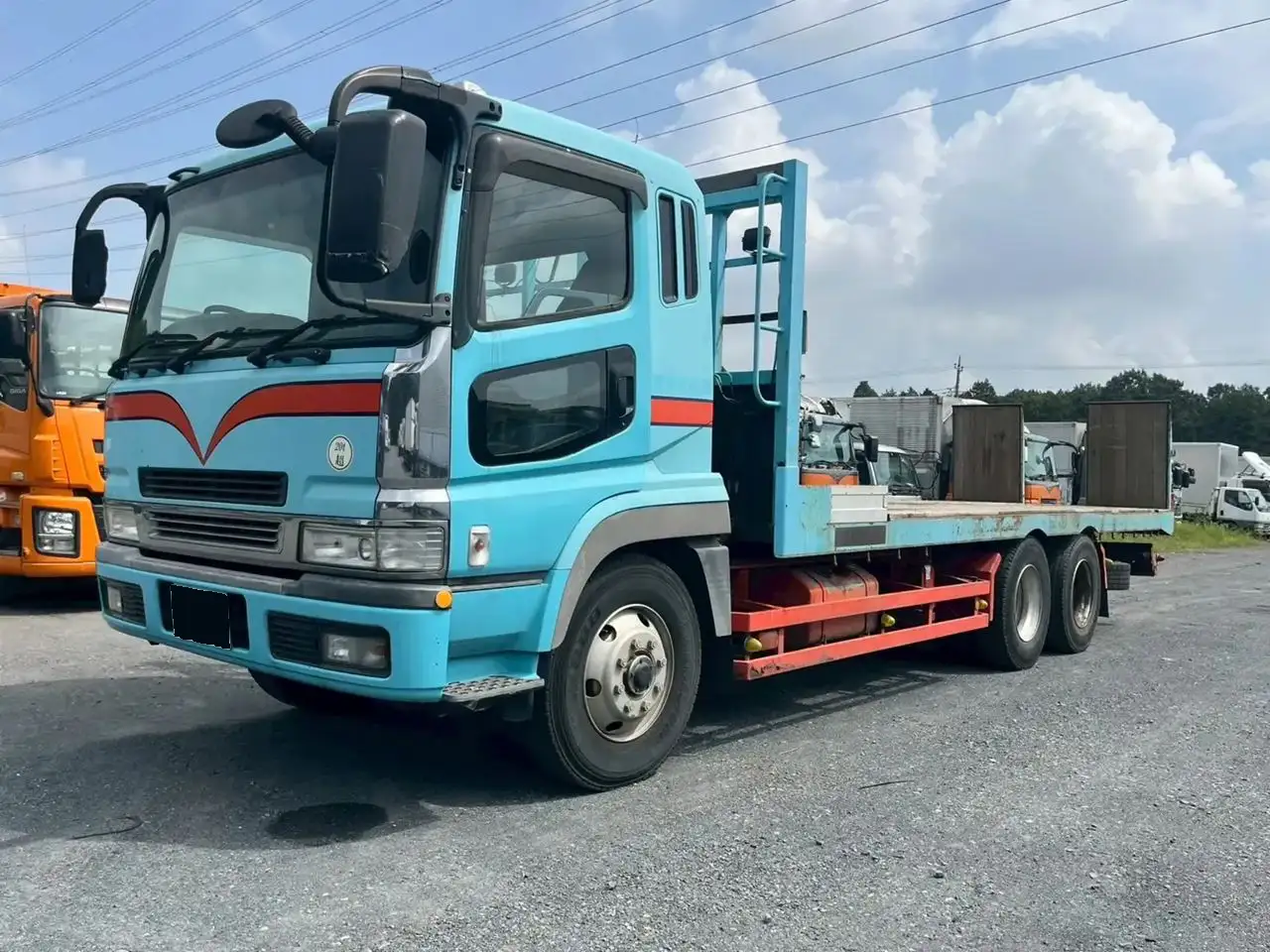三菱 スーパーグレート 大型 車両重機運搬 ラジコン ウインチ の中古トラック【車両No.199074】