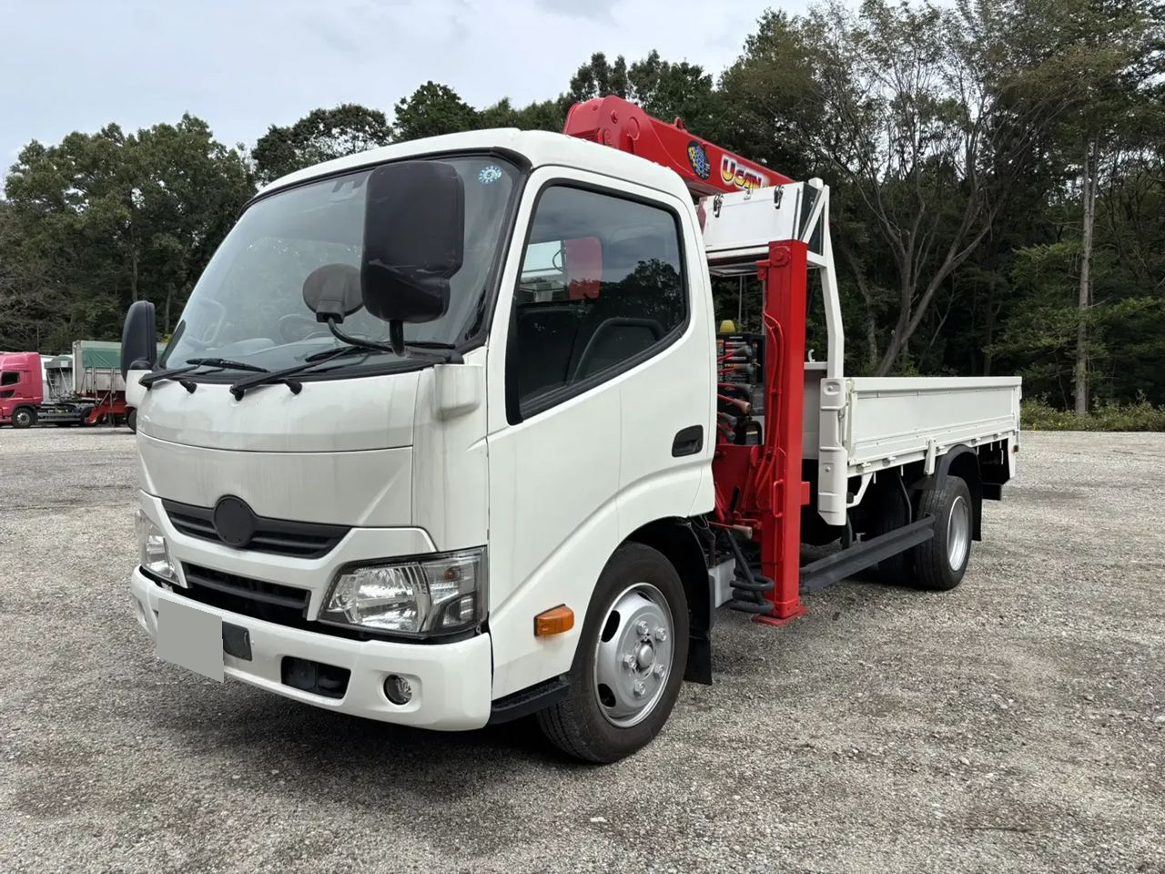 日野 デュトロ 小型 車両重機運搬 セルフローダー