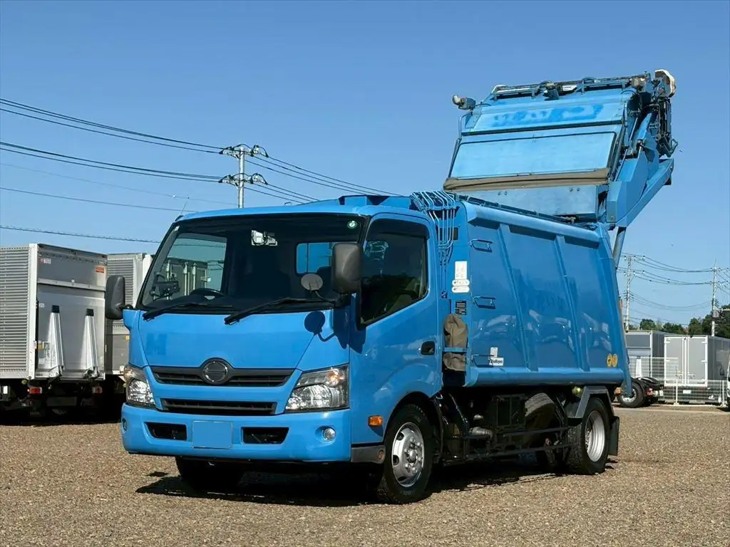 日野 デュトロ 小型 パッカー車 プレス式 TKG-XZU710M の中古トラック【車両No.199115】