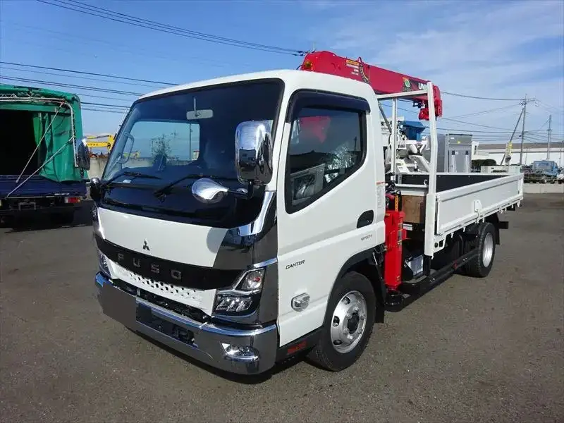 三菱 キャンター 小型 クレーン付 4段 ラジコン の中古トラック【車両No.199169】