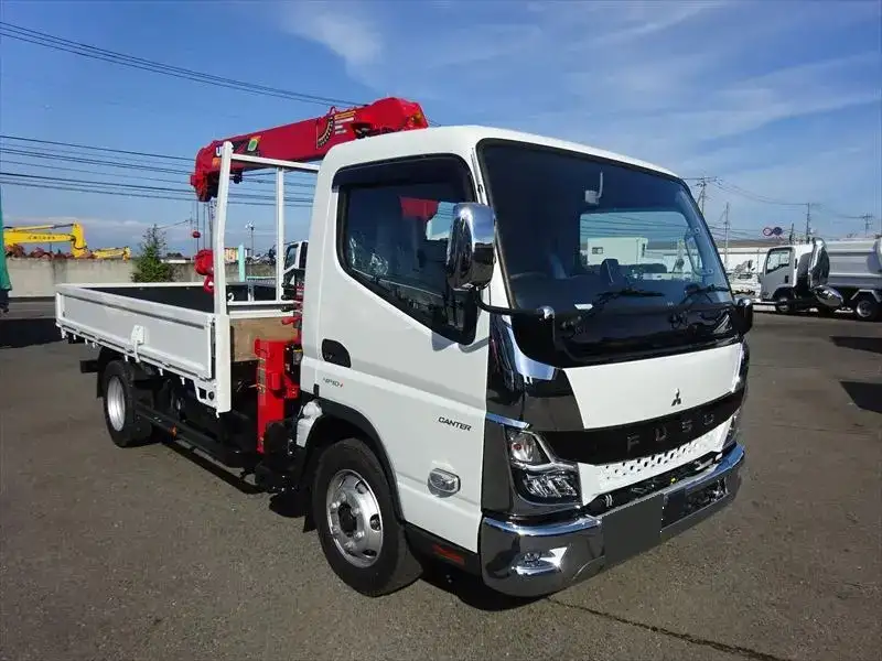三菱 キャンター 小型 クレーン付 4段 ラジコンの中古トラック画像2