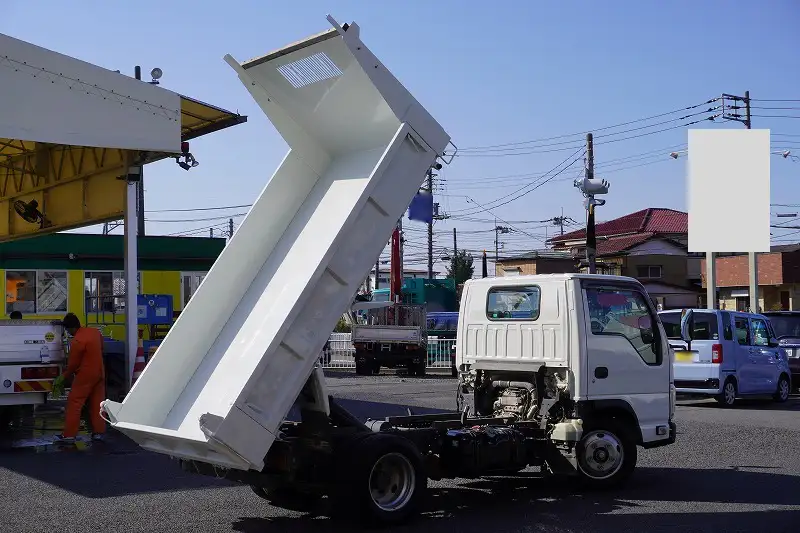 いすゞ エルフ 小型 ダンプ 強化 TPG-NKR85ADの中古トラック画像4