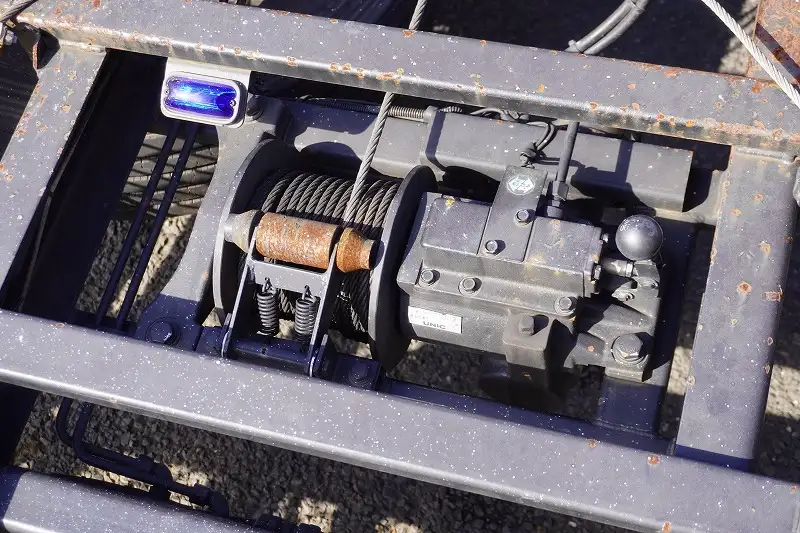 日野 デュトロ 小型 車両重機運搬 ラジコン ウインチの中古トラック画像9