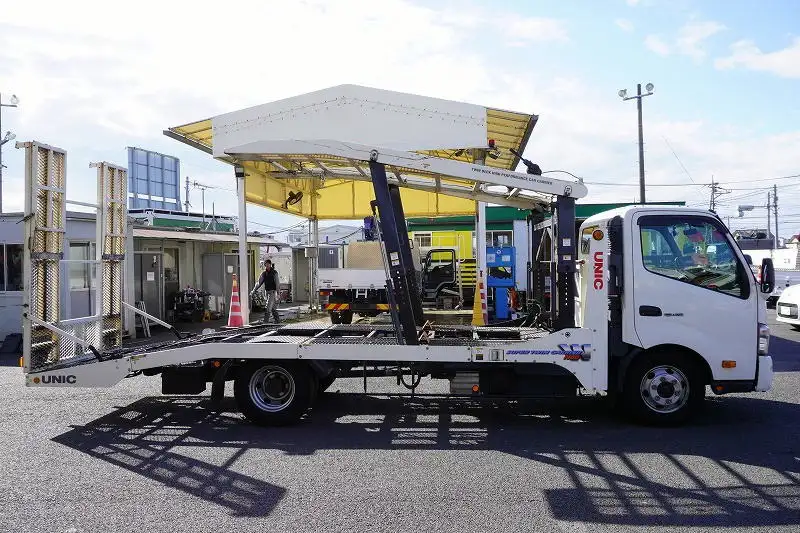 日野 デュトロ 小型 車両重機運搬 ラジコン ウインチの中古トラック画像2