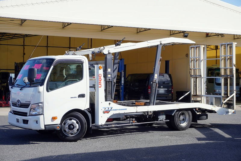 日野 デュトロ 小型 車両重機運搬 キャリアカー