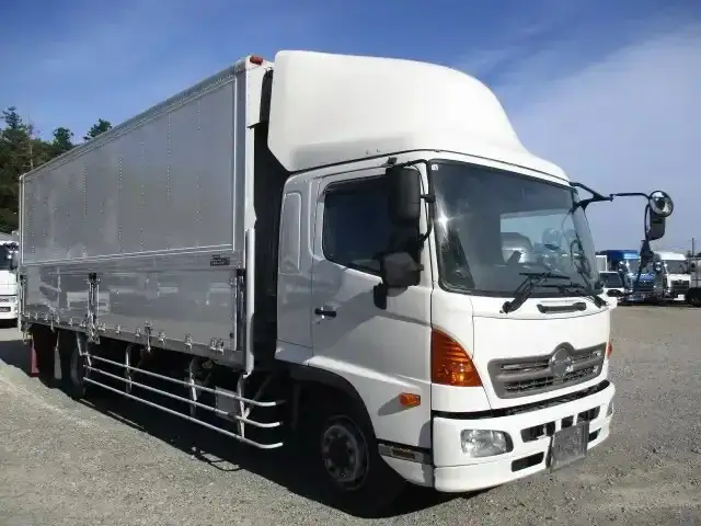 日野 レンジャー 中型/増トン ウイング ベッド QKG-FE7JPAAの中古トラック画像2