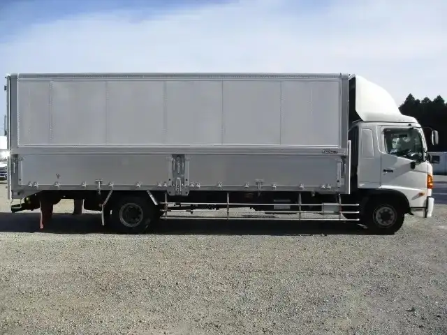 日野 レンジャー 中型/増トン ウイング ベッド QKG-FE7JPAAの中古トラック画像3