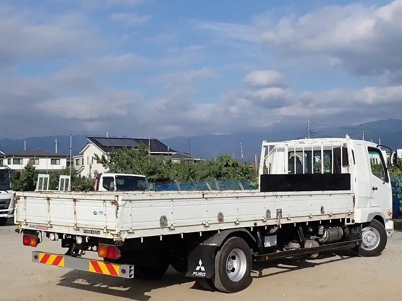 三菱 ファイター 中型/増トン 平ボディ ベッド TKG-FK61Fの中古トラック画像3