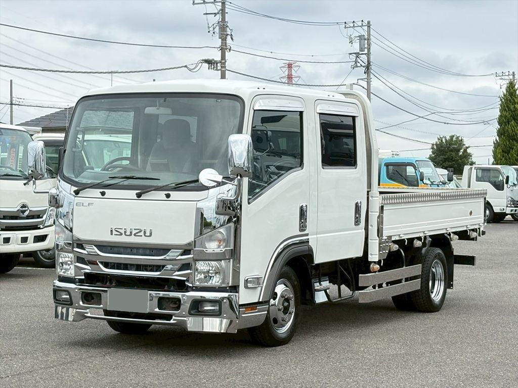 いすゞ エルフ 小型 平ボディ 標準ロング
