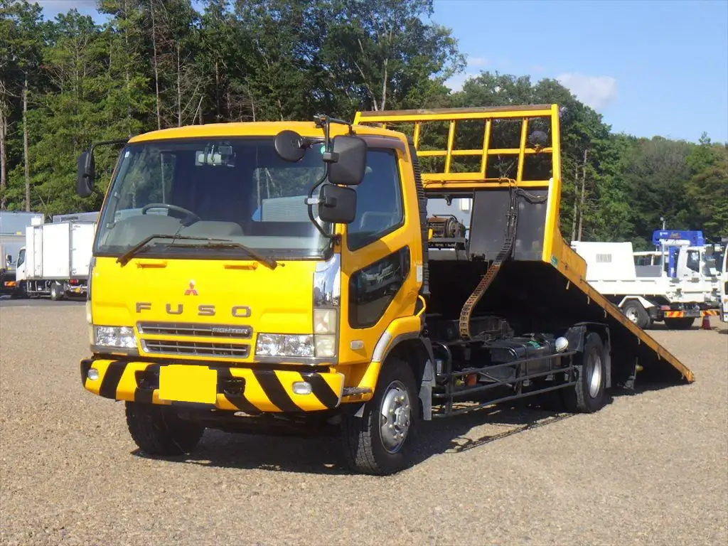 三菱 ファイター 中型/増トン 車両重機運搬 ラジコン ウインチ の中古トラック【車両No.199181】