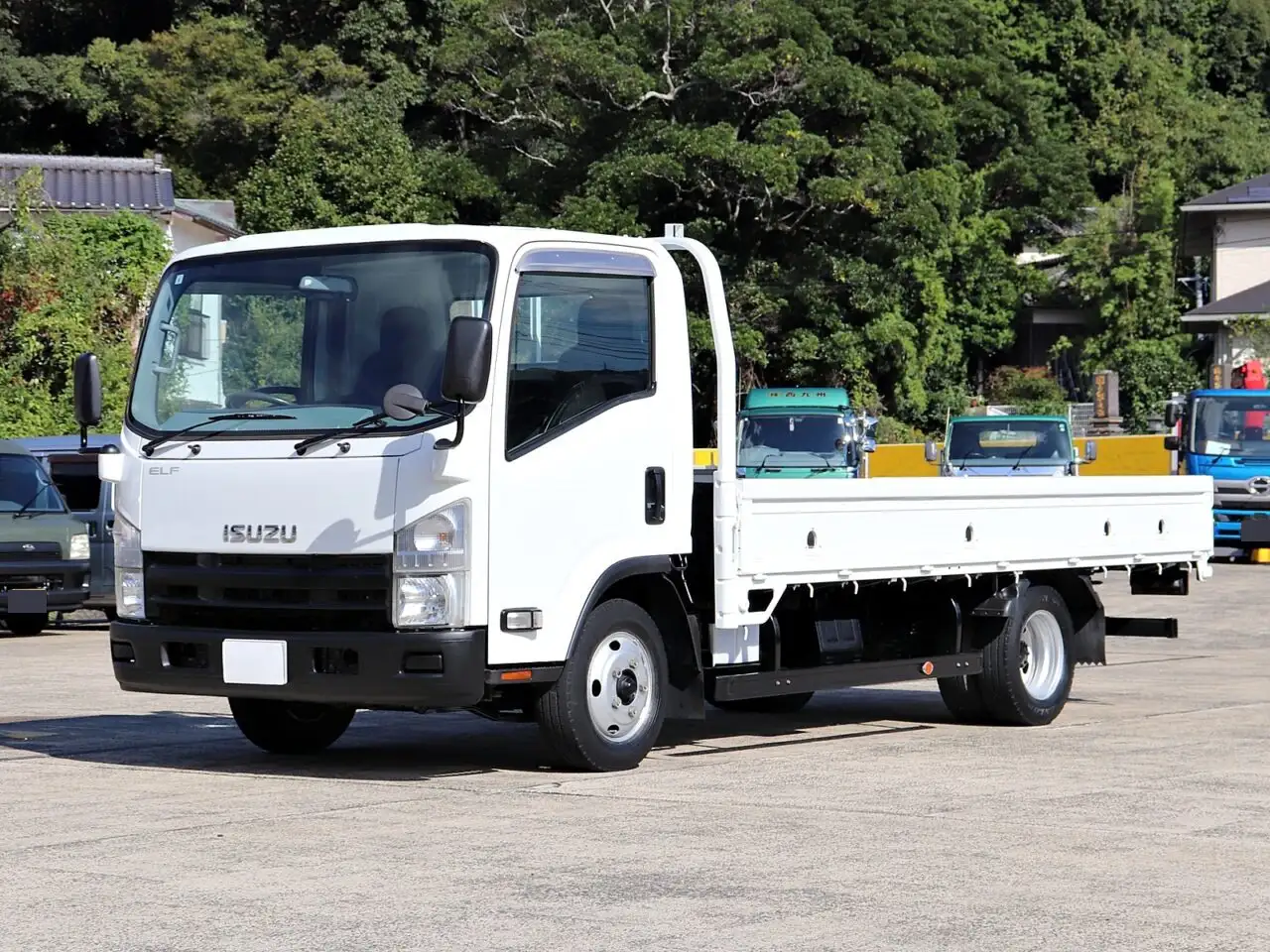 いすゞ エルフ 小型 平ボディ TKG-NPR85AR H25 の中古トラック【車両No.199166】