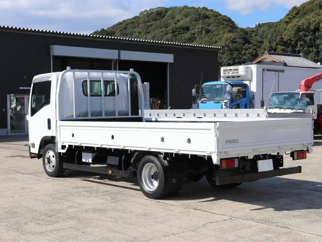 いすゞ エルフ 小型 平ボディ TKG-NPR85AR H25の中古トラック画像7