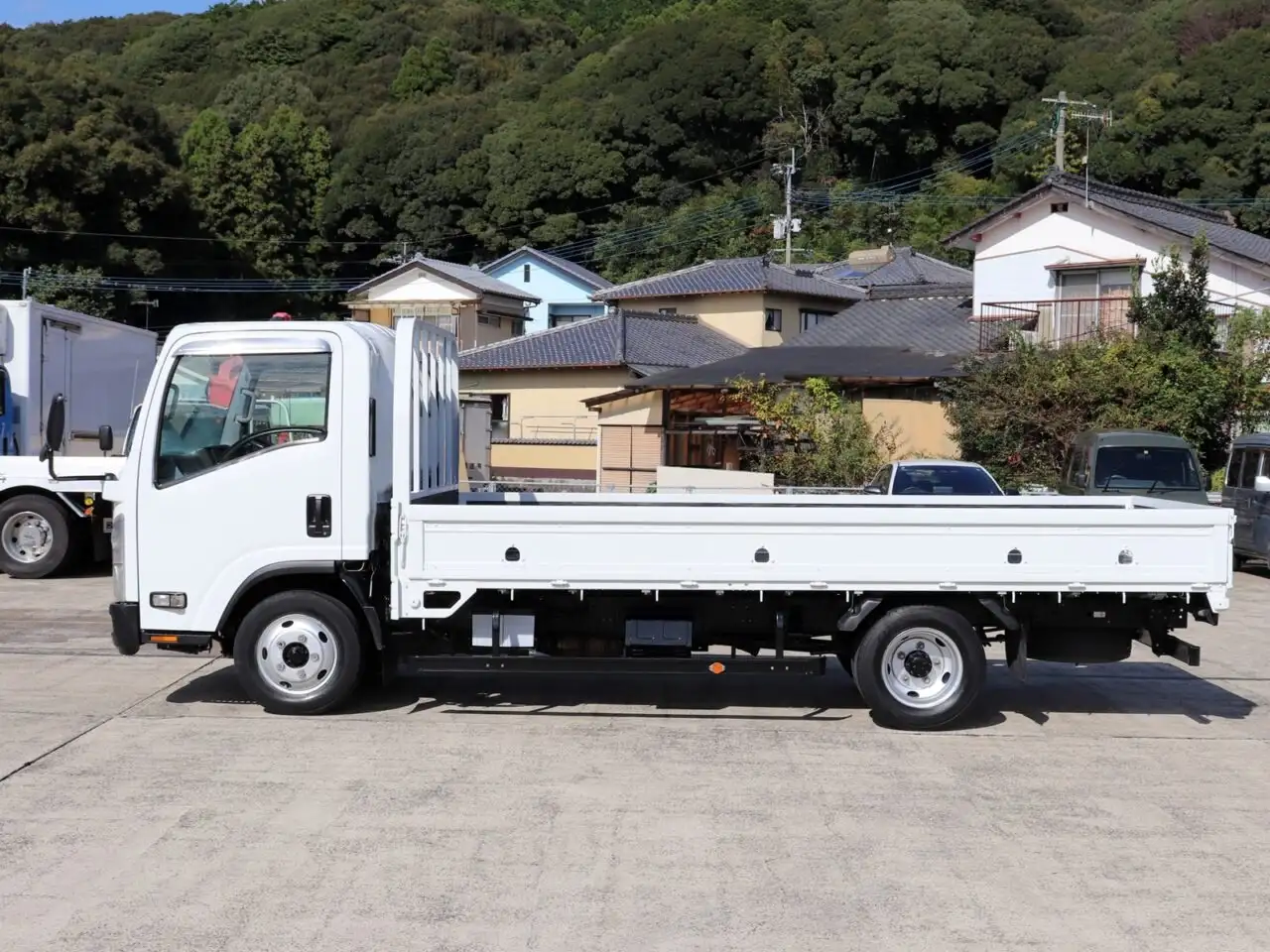 いすゞ エルフ 小型 平ボディ TKG-NPR85AR H25の中古トラック画像8