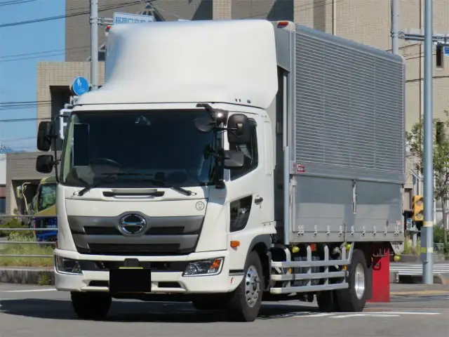 日野 レンジャー 中型/増トン ウイング エアサス ベッドの中古トラック画像2
