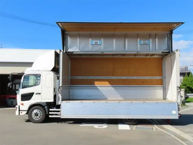 日野 レンジャー 中型/増トン ウイング エアサス ベッドの中古トラック画像7