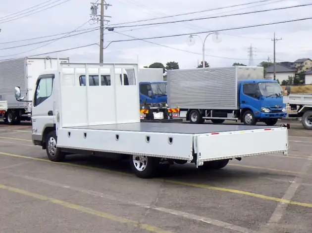 三菱 キャンター 小型 平ボディ 床鉄板 2RG-FEB50の中古トラック画像6