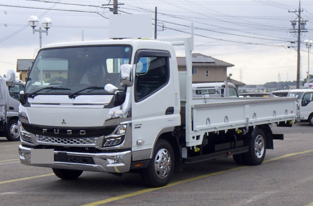 三菱 キャンター 小型 平ボディ ワイドロング