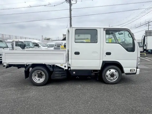 いすゞ エルフ 小型 平ボディ Wキャブ TRG-NJS85Aの中古トラック画像3