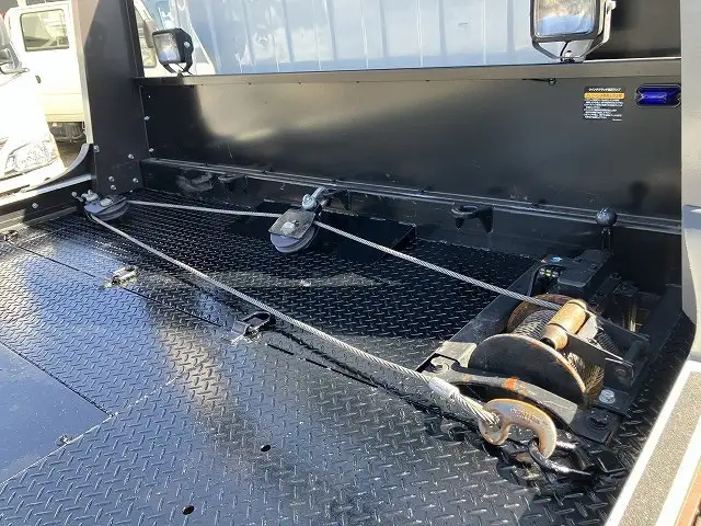 三菱 キャンター 小型 車両重機運搬 ラジコン ウインチの中古トラック画像8