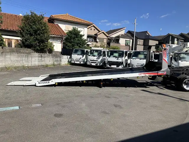 三菱 キャンター 小型 車両重機運搬 ラジコン ウインチの中古トラック画像6