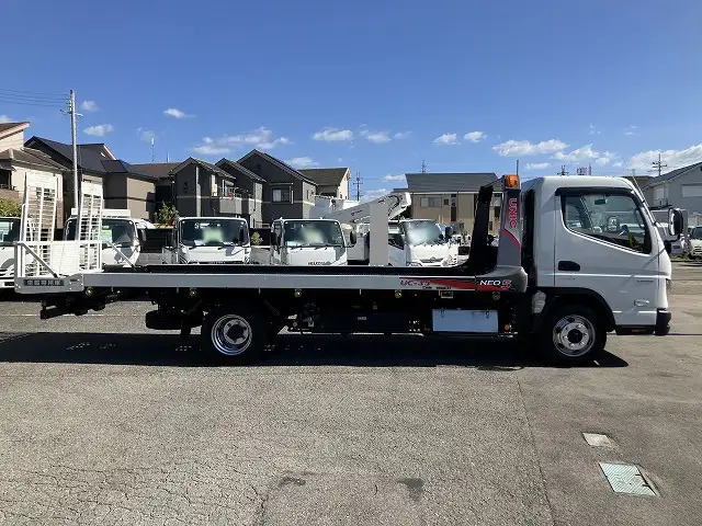 三菱 キャンター 小型 車両重機運搬 ラジコン ウインチの中古トラック画像3