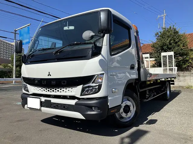 三菱 キャンター 小型 車両重機運搬 ラジコン ウインチ の中古トラック【車両No.199295】