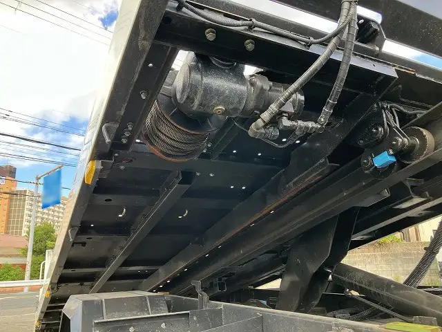 三菱 キャンター 小型 車両重機運搬 ラジコン ウインチの中古トラック画像16