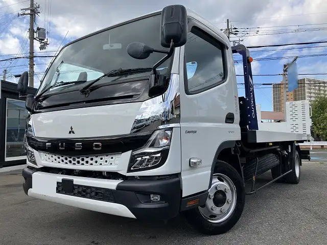 三菱 キャンター 小型 車両重機運搬 ラジコン ウインチ の中古トラック【車両No.199293】
