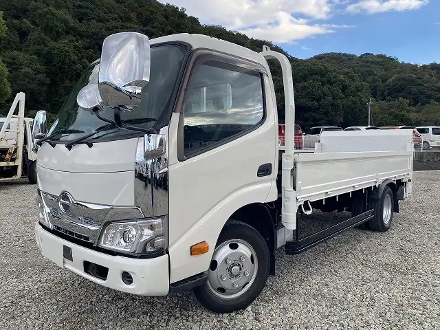 日野 デュトロ 小型 平ボディ パワーゲート 床鉄板 の中古トラック【車両No.199280】