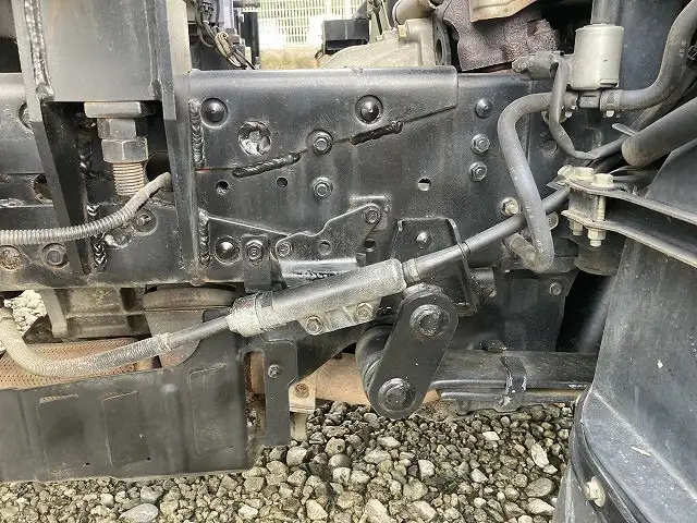 三菱 キャンター 小型 クレーン付 床鉄板 3段の中古トラック画像像17