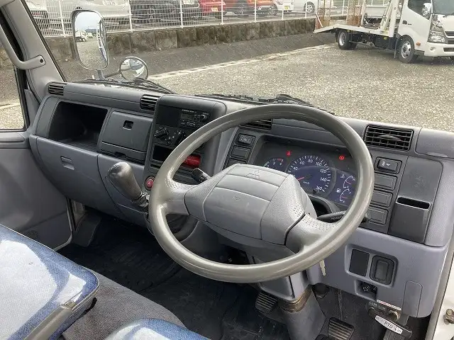 三菱 キャンター 小型 クレーン付 床鉄板 3段の中古トラック画像12