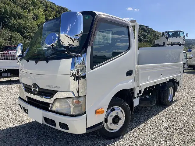 日野 デュトロ 小型 平ボディ パワーゲート SKG-XZU600M の中古トラック【車両No.199283】