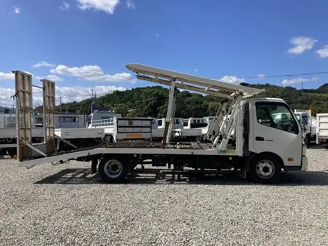 日野 デュトロ 小型 車両重機運搬 ウインチ TKG-XZU720Mの中古トラック画像3