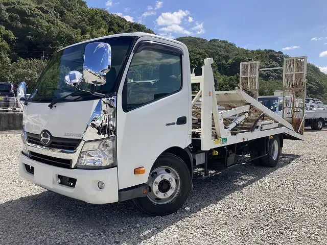 日野 デュトロ 小型 車両重機運搬 ウインチ TKG-XZU720M の中古トラック【車両No.199282】