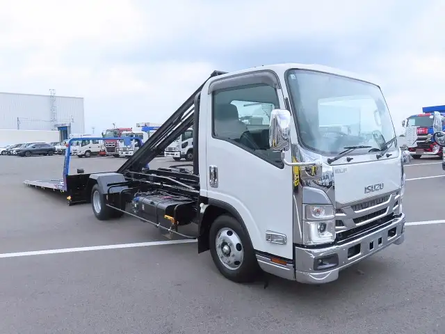 いすゞ エルフ 小型 車両重機運搬 ウインチ 2RG-NPR88の中古トラック画像3