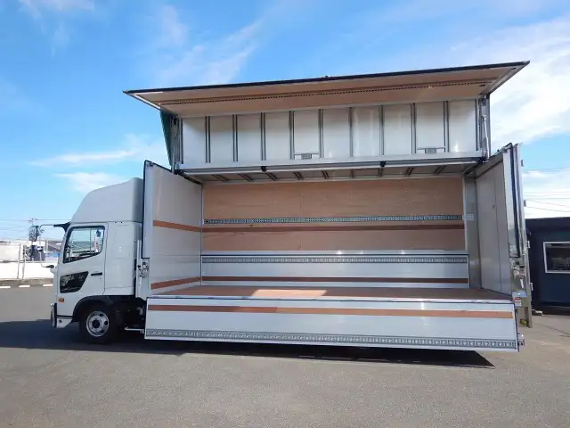 日野 レンジャー 中型/増トン ウイング パワーゲート エアサスの中古トラック画像6