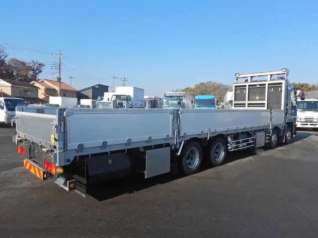 三菱 スーパーグレート 大型 平ボディ エアサス 2PG-FS74HZの中古トラック画像3