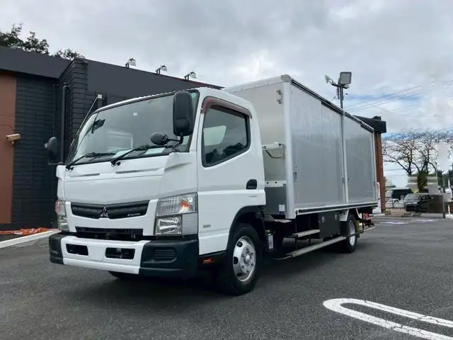 三菱 キャンター 小型 アルミバン ボトルカー サイドドア の中古トラック【車両No.199197】