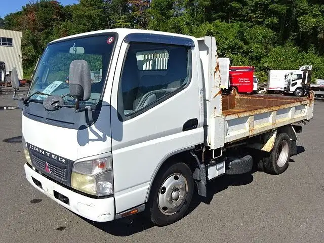 三菱 キャンター 小型 ダンプ PA-FE71DBD H18 の中古トラック【車両No.199318】