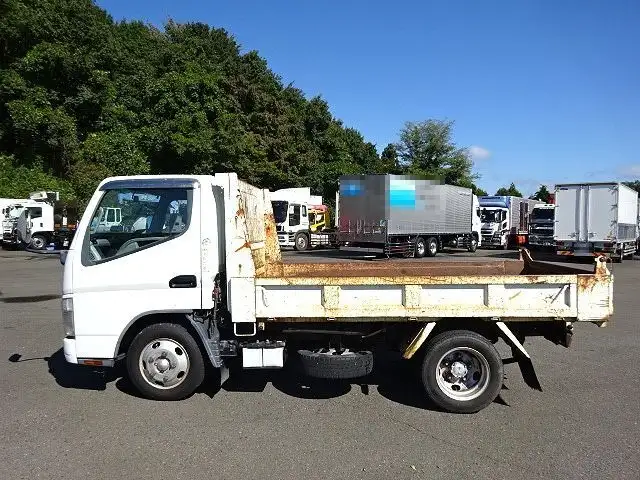 三菱 キャンター 小型 ダンプ PA-FE71DBD H18の中古トラック画像3