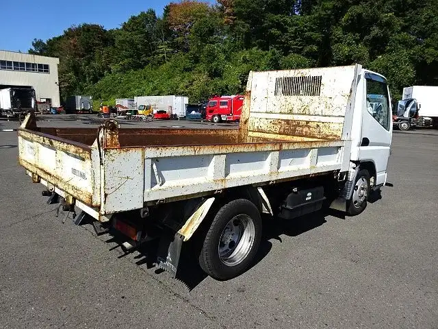 三菱 キャンター 小型 ダンプ PA-FE71DBD H18の中古トラック画像2
