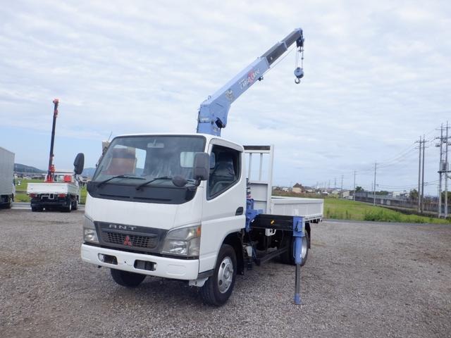 三菱 キャンター 小型 クレーン付 標準ロング
