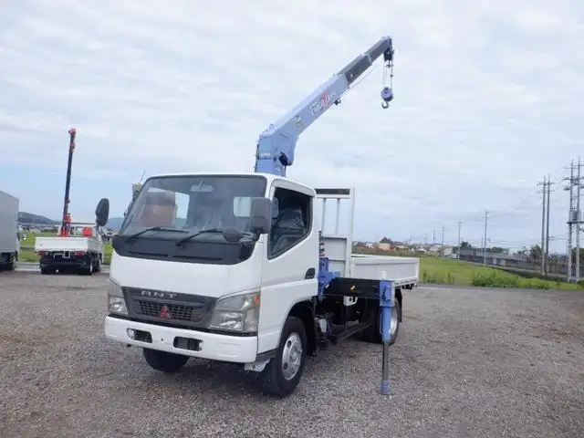三菱 キャンター 小型 クレーン付 3段 ラジコン の中古トラック【車両No.199244】