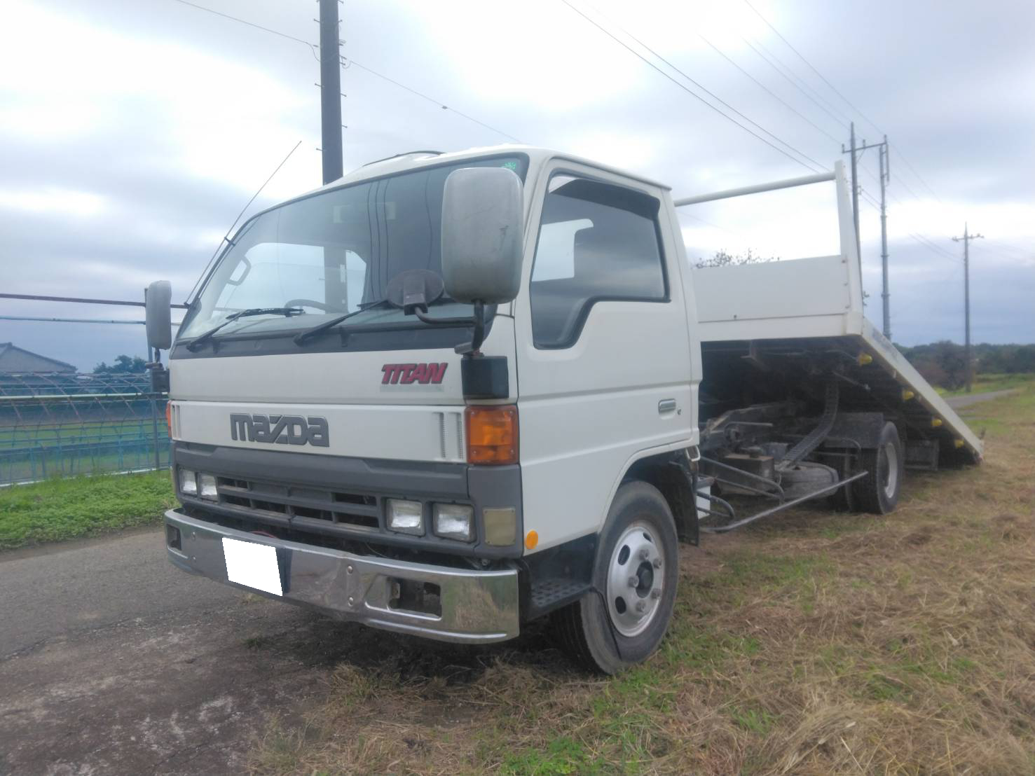 マツダ タイタン 小型 車両重機運搬 セーフティーローダー