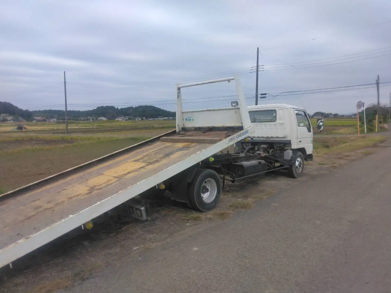 マツダ タイタン 小型 車両重機運搬 KC-WG67T H7の中古トラック画像3