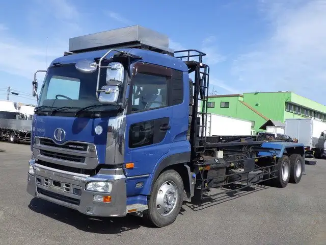 日産UD クオン 大型 アームロール ベッド PKG-CW4ZL の中古トラック【車両No.199381】