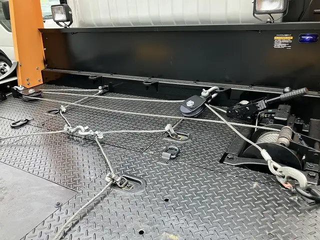 いすゞ エルフ 小型 車両重機運搬 ラジコン ウインチの中古トラック画像8