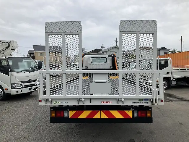 いすゞ エルフ 小型 車両重機運搬 ラジコン ウインチの中古トラック画像4